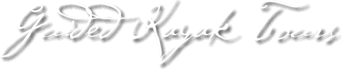 guided kayak tours